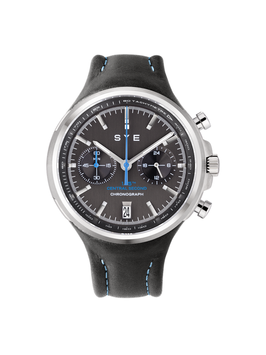 Black Men's Sport Watch - Mot1on Chronograph