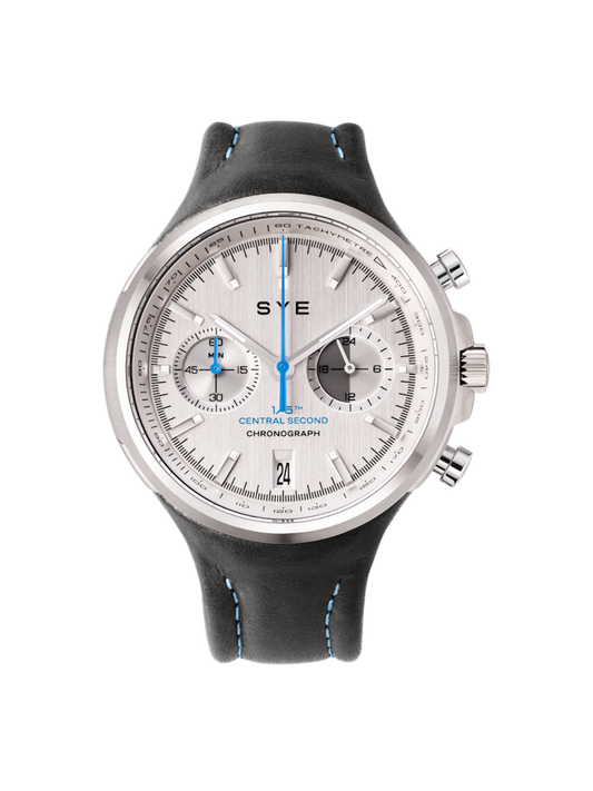 Silver Men's Sport Watch - Mot1on Chronograph