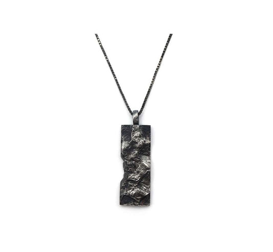Silver necklace - A76