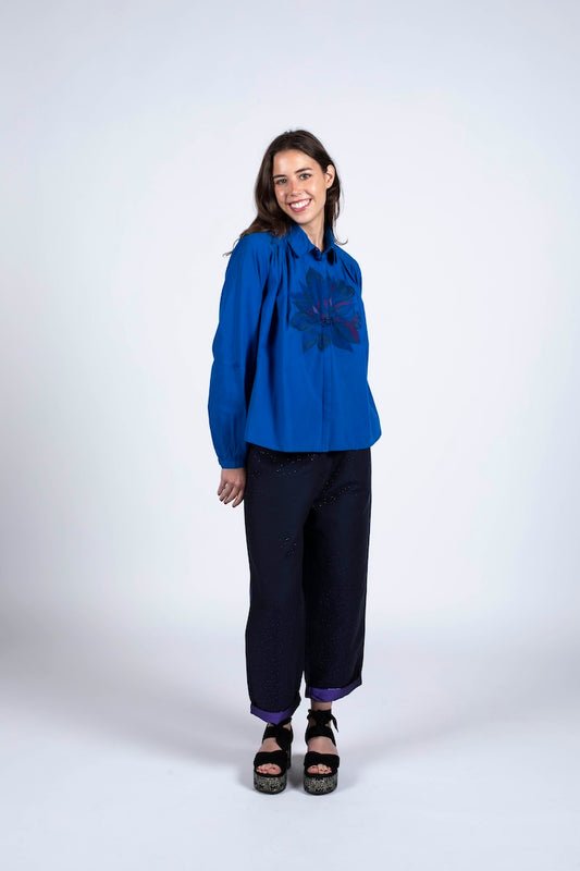 Shirt - Hila Indigo blue