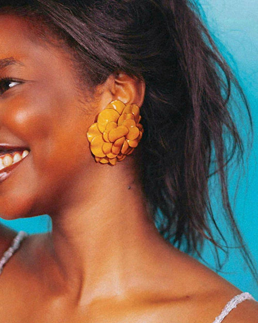 Géranium Maxi Earrings