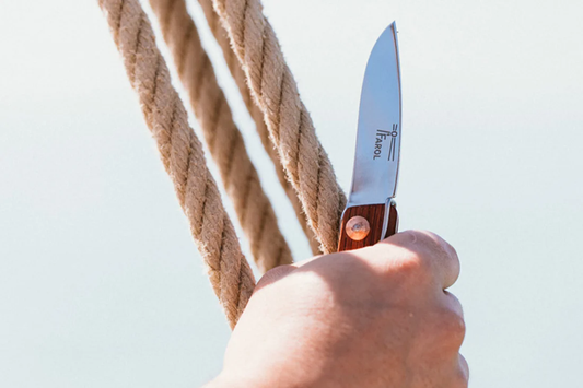 Knife in Amourette (Rare Wood) - Encan 10