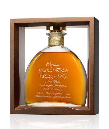 French Richard Delisle Cognac - Cognac Vintage 1975 - 70cl
