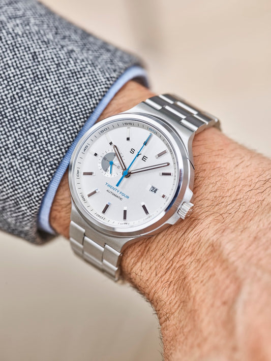Silver Men's Sport Watch - Mot1on Automatic 24
