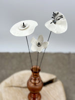 3 Porcelain Flower Garden - Bouquet No1