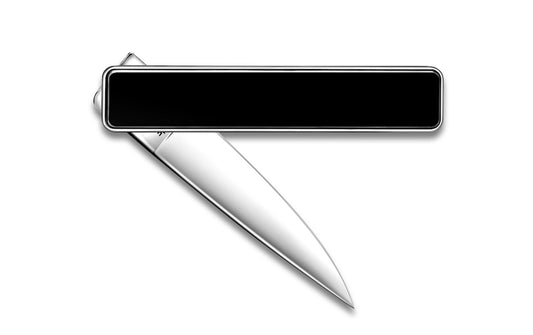 Folding knife "7/24" Black ceramic handle