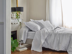 Blanc des Vosges Bedding set - Divine Metal