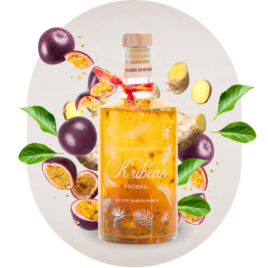 French Rum Punch - Passion Fruit Ginger