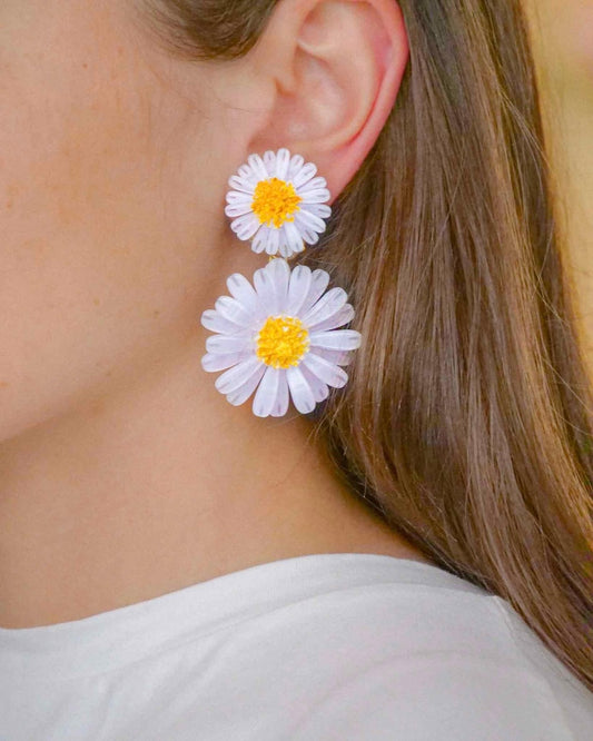 Daisy Long Earrings