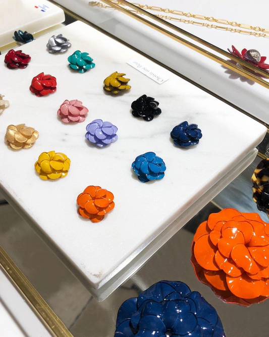 Géranium Pendant with chain