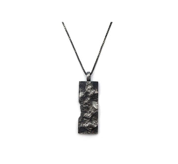 Silver necklace - A76