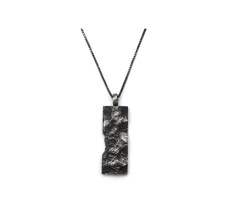 Silver necklace - A76