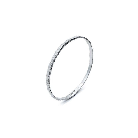 Silver bangle - Hypérion