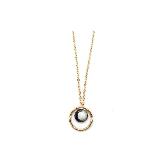 Gold plated necklace - Athéna