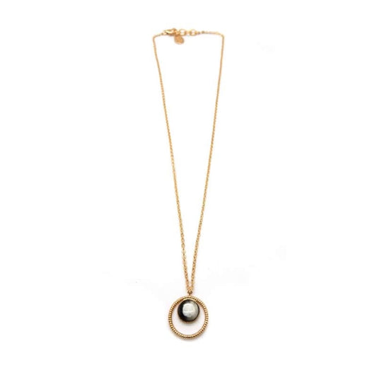 Gold plated necklace - Athéna