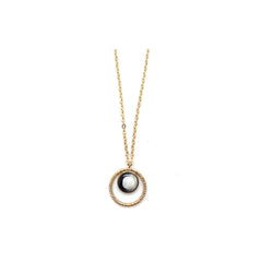 Gold plated necklace - Athéna