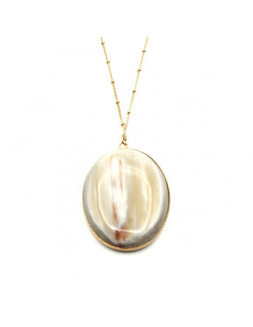 Gold plated necklace - Marthe