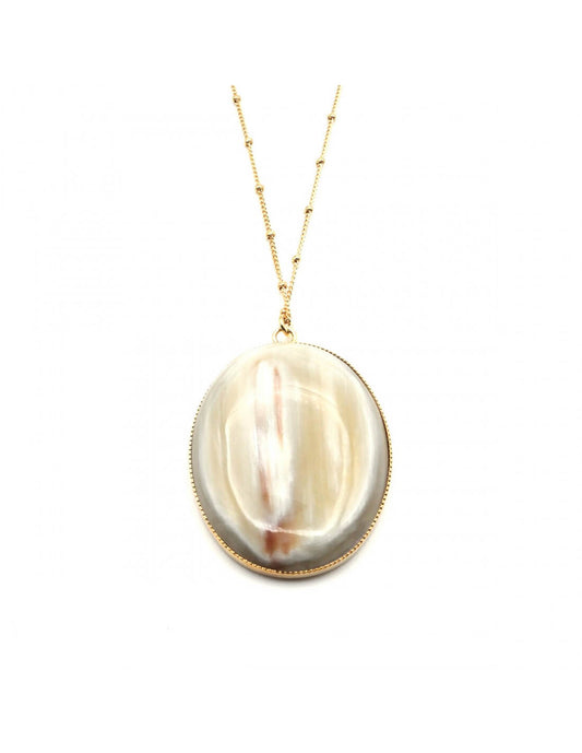 Gold plated necklace - Marthe