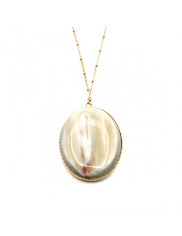 Gold plated necklace - Marthe
