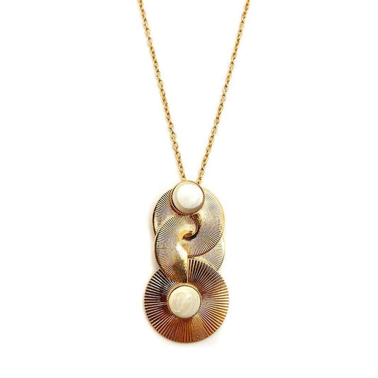 Gold plated necklace - Pandia