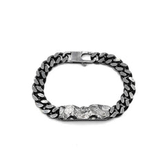 Silver bracelet -A76