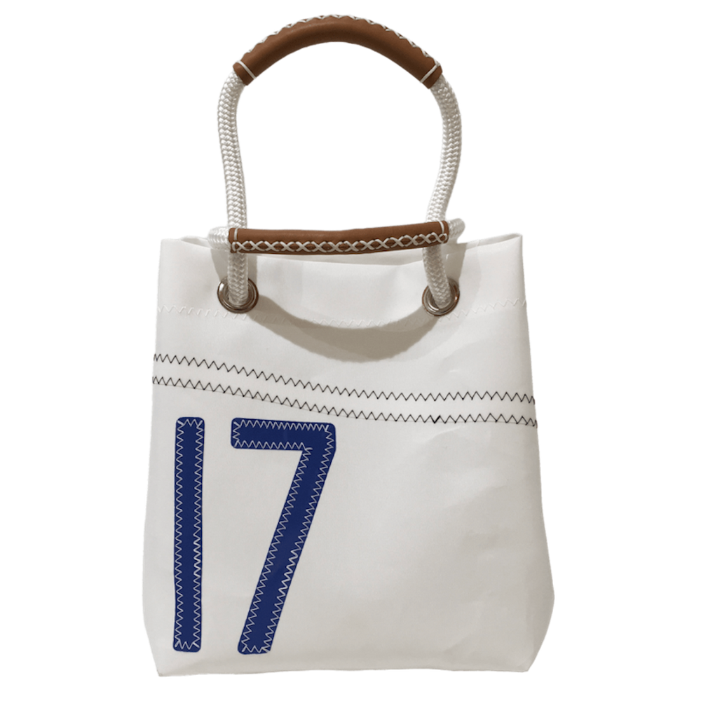 Sail Handbag - Cube S n°17 Navy Blue