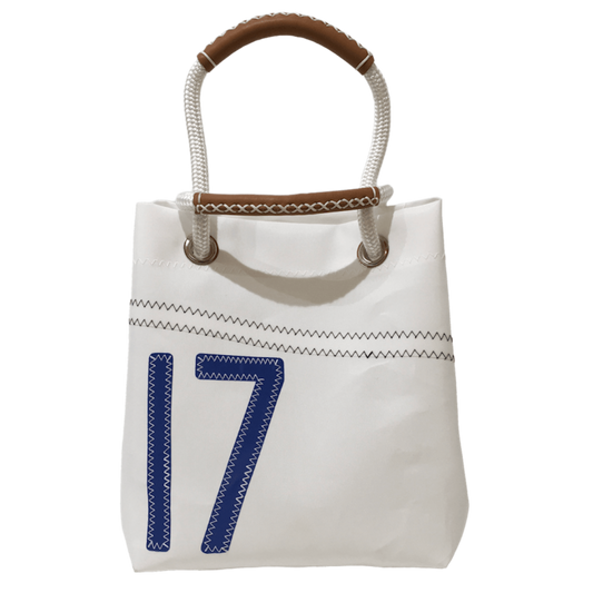Sail Handbag - Cube S n°17 Navy Blue