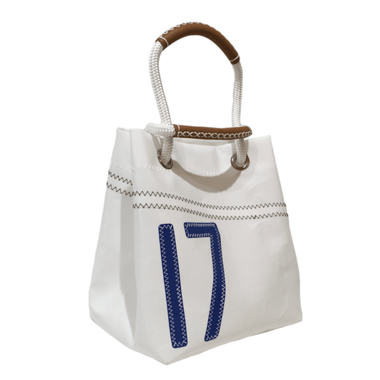 Sail Handbag - Cube S n°17 Navy Blue