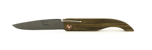 Knife in Gaiac (Rare Wood) - Encan 12