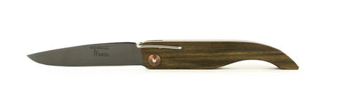 Knife in Gaiac (Rare Wood) - Encan 12