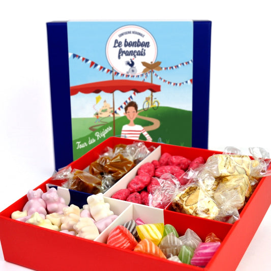 Trio of French candy boxes