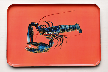 Enamel tray - Lobster design