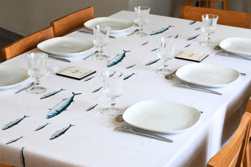 Rectangular cotton Tablecloth