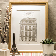Fine art print - Immeuble Champs-Elysées
