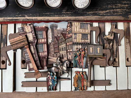 Miniature decorative Theater - "Jeanne d'Arc"