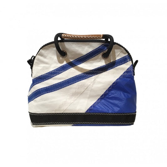 Sail Handbag - Jimmy White And Royal Blue