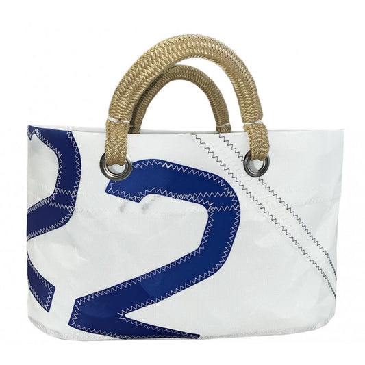 Small Sail Beach Bag - La Conchée n°22 Navy Blue