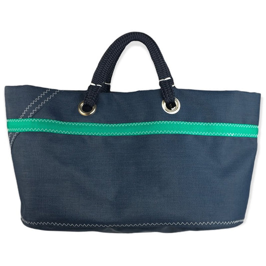 Small Sail Shopping Bag - La Conchée Batyline Blue