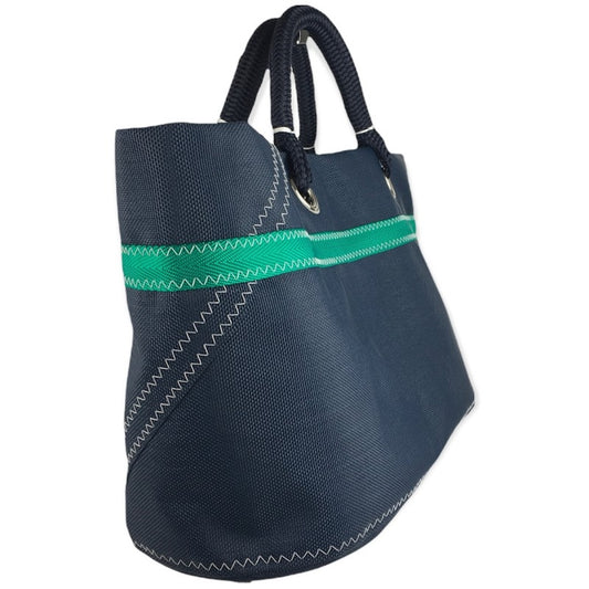 Small Sail Shopping Bag - La Conchée Batyline Blue