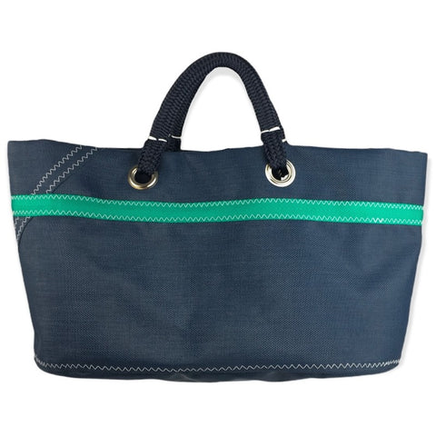 Small Sail Shopping Bag - La Conchée Batyline Blue
