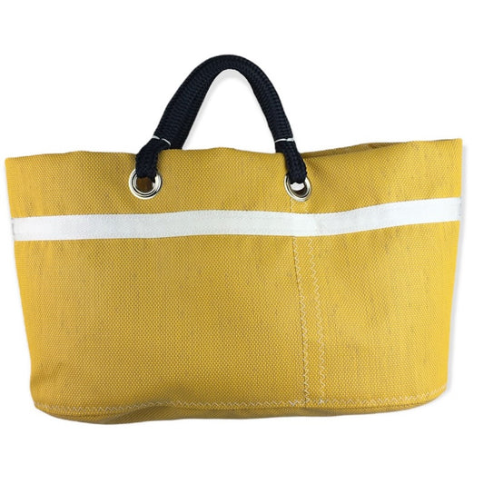 Small Sail Shopping Bag - La Conchée Batyline Yellow