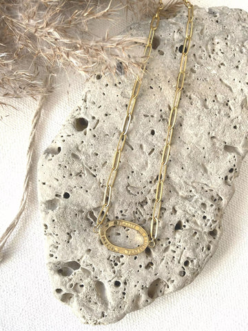 Necklace - "Egalité" coin
