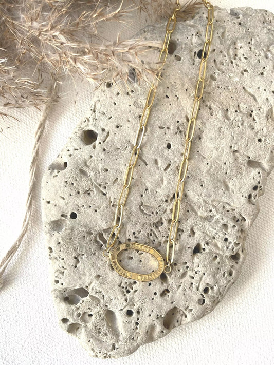 Necklace - "Egalité" coin