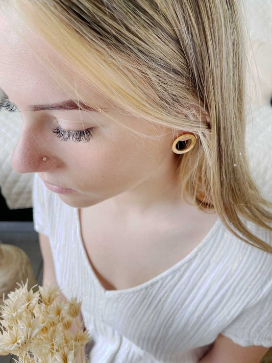 Earrings - "Liberté" coin