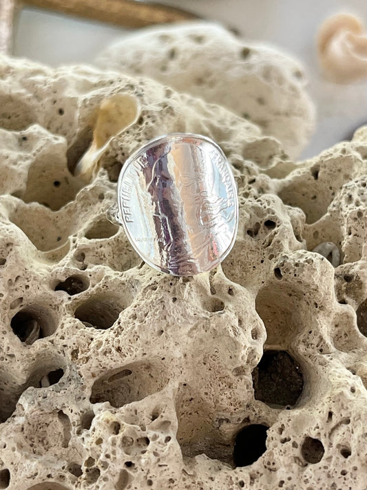 Ring - "10 Cents" coin