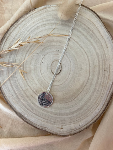 Necklace - "10 Cents" coin