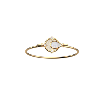 Constance Collection - Customizable gold plated bangle