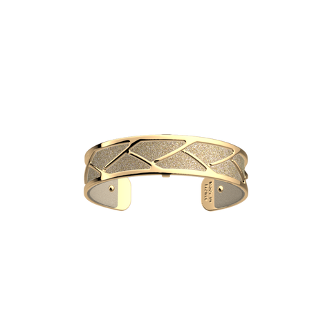 Braid Collection - Customizable gold plated cuff