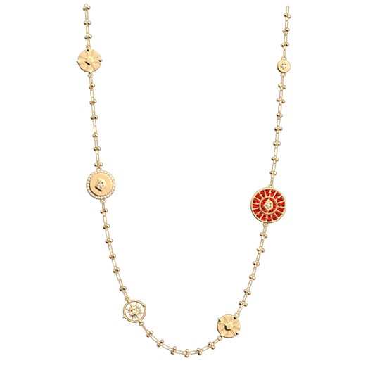 Astral Collection - Customizable Gold plated necklace