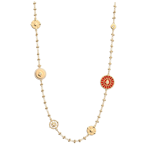 Astral Collection - Customizable Gold plated necklace